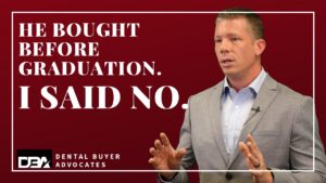 Brian Hanks speaking — He bought before graduation, I said no